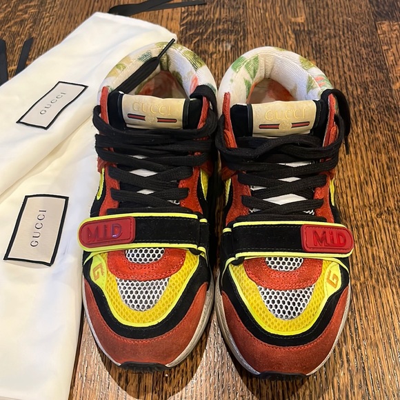 🔥 Gucci Ultrapace Mid Sneakers - Picture 1 of 17